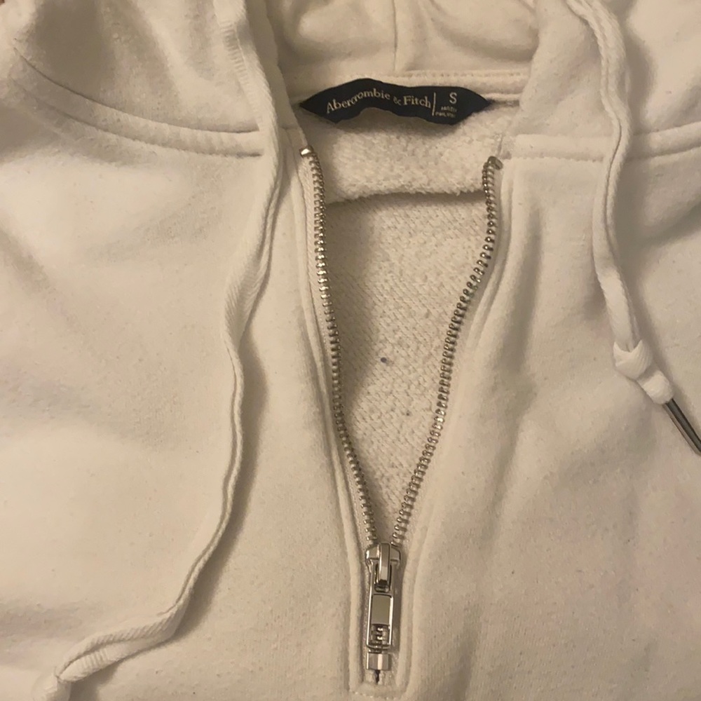 Abercrombie Cropped Hooded Sweatshirt